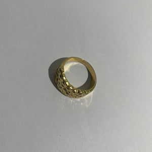 Bague Jonc en Or Jaune 18K Taille-56