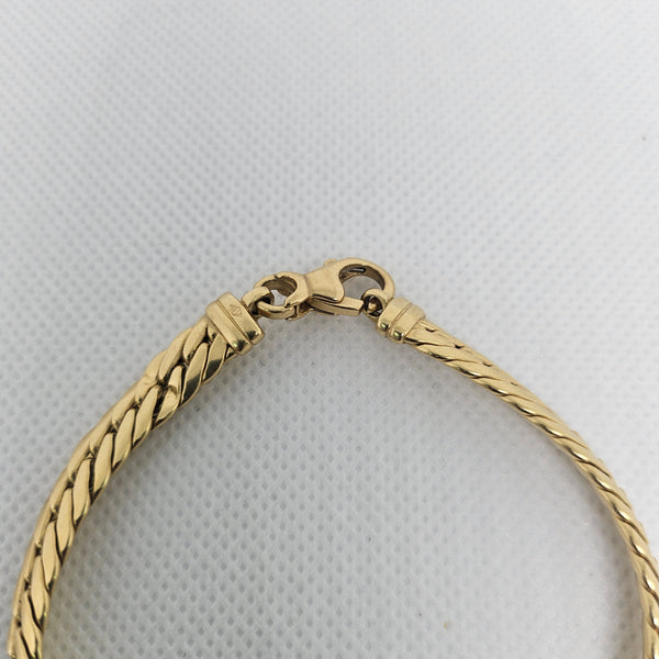Bracelet Maillon en Or Jaune 18K 11 Grs