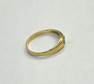 Bague en Or Jaune 18K Taille-52