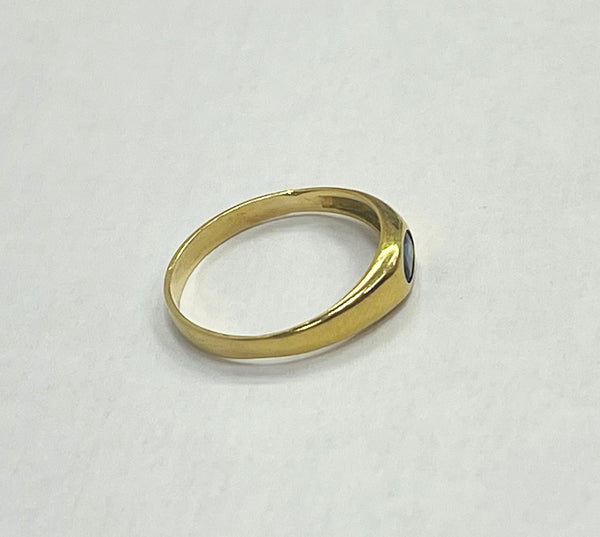 Bague en Or Jaune 18K Taille-52