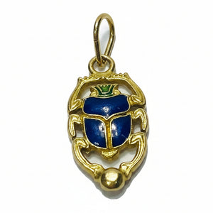Pendentif Scarabée en Or 750/1000