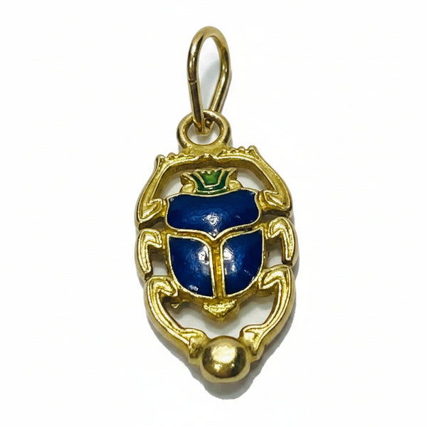 Pendentif Scarabée en Or 750/1000