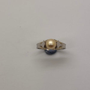 Solitaire en Or Blanc 18K Taille-54
