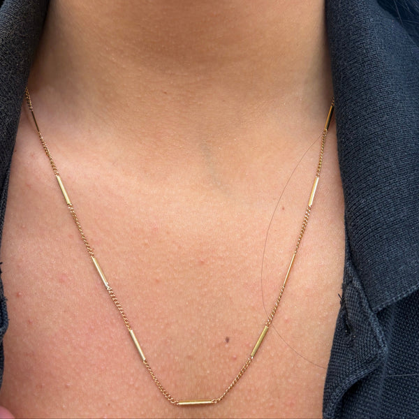 Collier Matinée en Or Jaune 18K