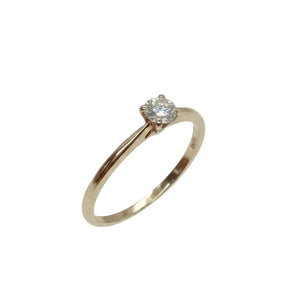 Bague Solitaire Diamant Or Blanc 18K - 1.15Grs - T47