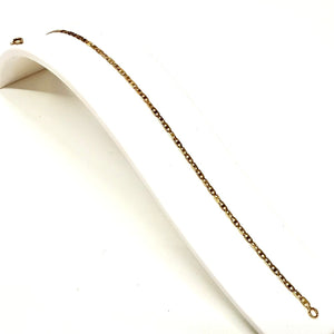 Bracelet Chaine de Cheville en Or Jaune 18K - 2.51g