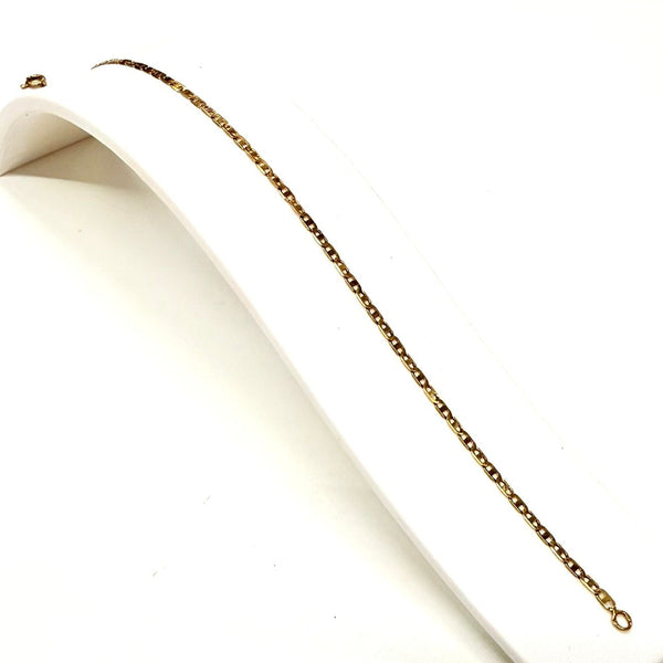 Bracelet Chaine de Cheville en Or Jaune 18K - 2.51g