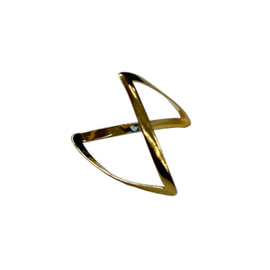Bague Africaine Or Jaune 18k Taille 51