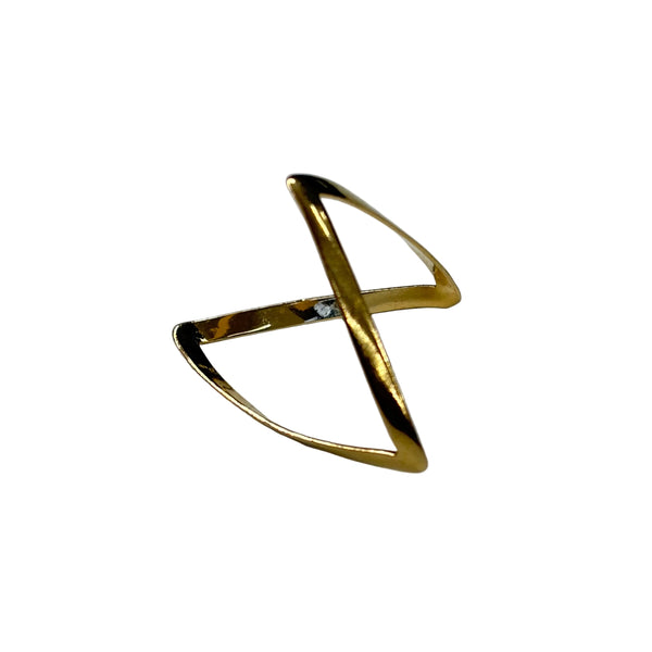 Bague Africaine Or Jaune 18k Taille 51