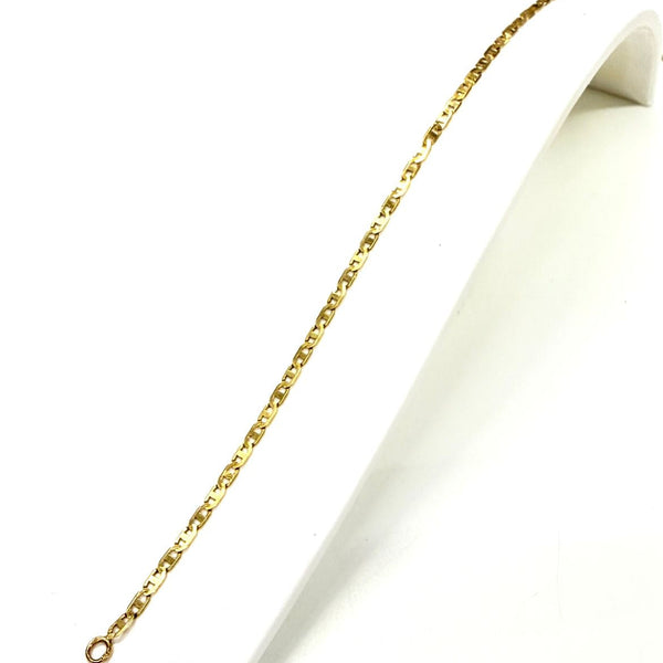 Bracelet Chaine de Cheville en Or Jaune 18K - 2.51g