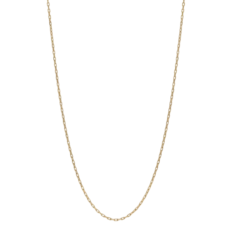 Collier Matinée Forçat en Or Jaune 18K - 66cm - 4.49gr