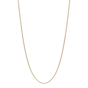 Collier Matinée Forçat en Or Jaune 18K - 66cm - 4.49gr