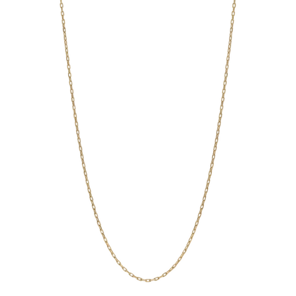 Collier Matinée Forçat en Or Jaune 18K - 66cm - 4.49gr