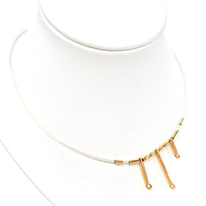 Collier Ras du Cou en Or Jaune 18K - 3.17g