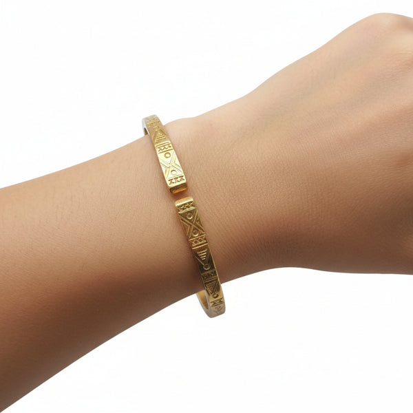 Bracelet Jonc Or Jaune 18K