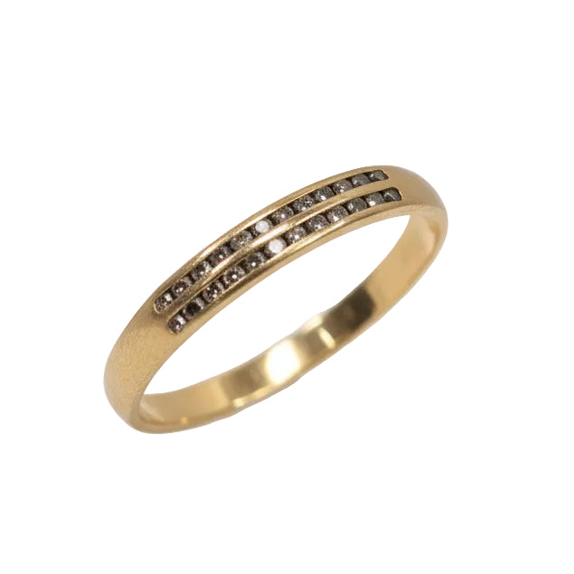 Bague Jonc en Or Jaune 18K - Taille 48 - 3.26G