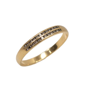 Bague Jonc en Or Jaune 18K - Taille 48 - 3.26G