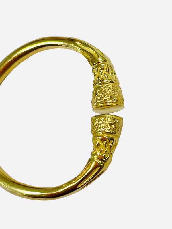Bague en Or Jaune 18K - Taille 51 - 3.52 Grs