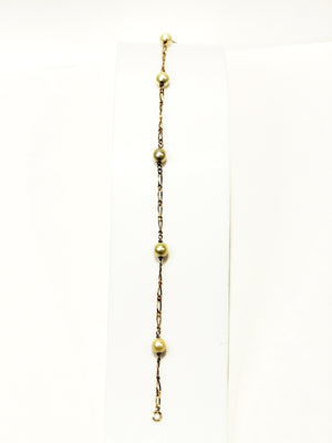 Bracelet en or jaune 18K 2.21 Grs