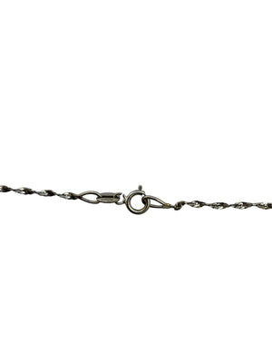 Collier Princesse en Or Blanc 18 Carats