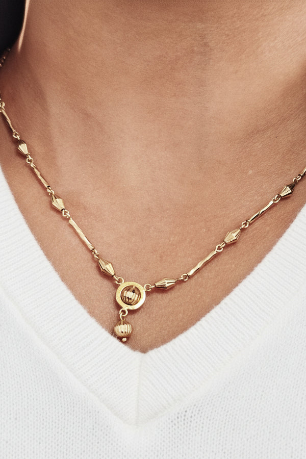 Collier en or jaune 18 K - 14.53 G