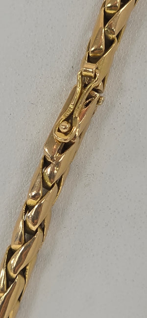 Collier Ras du Cou Or Jaune 18K 66.89 Grs