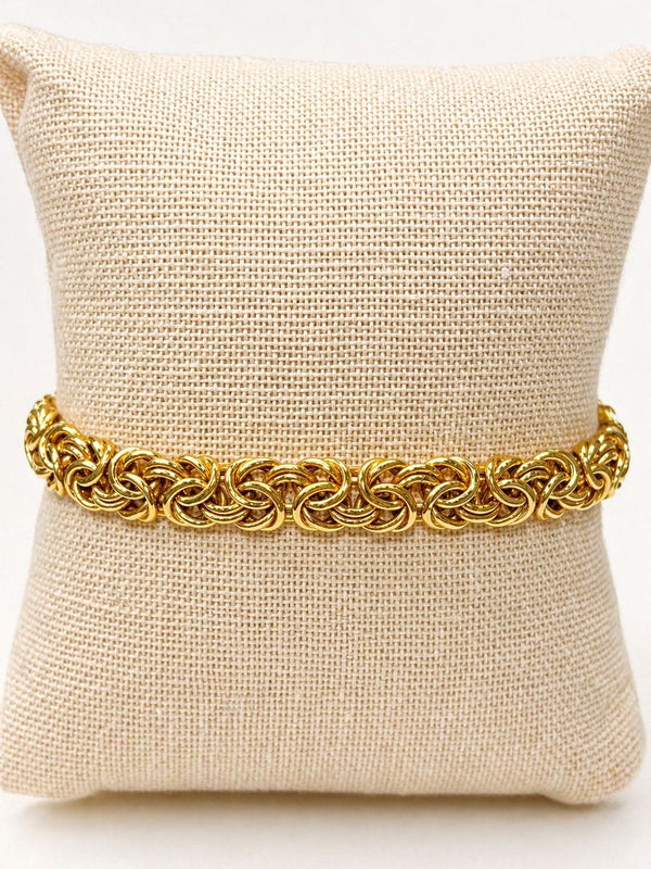 Bracelet en or jaune 18 K - 11.60 G
