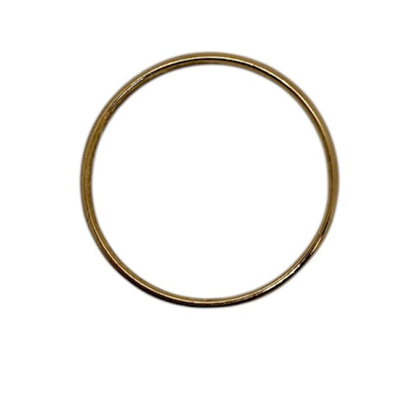 Bague Alliance en Or Jaune 18K - Taille 57