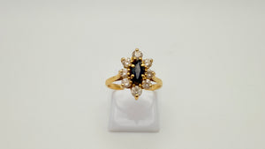 Bague Or Jaune 18K Taille-50