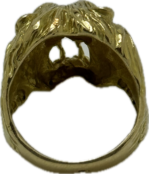 Chevalière en or jaune 18k Taille-59