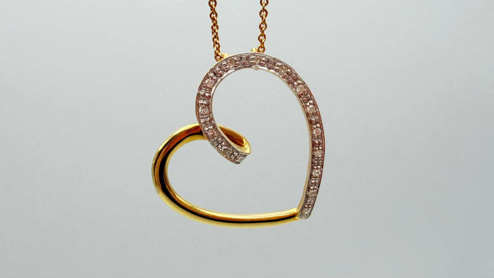 Collier Matinée Or Jaune 18 Carats avec Pendentif