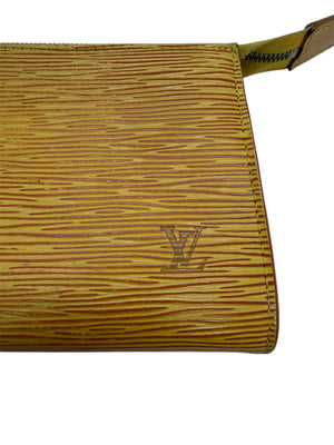 Louis Vuitton Pochette Jaune Élégante et Colorée