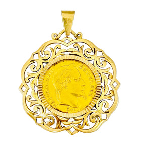 Porte Pièce en Or Jaune 18K - 13.99g
