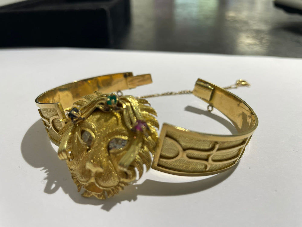 Bracelet Jonc en Or Jaune 30.8 Grs