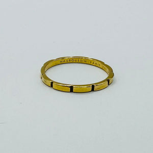 Bague en Or Jaune 18K - Taille 58 - 2.09 G