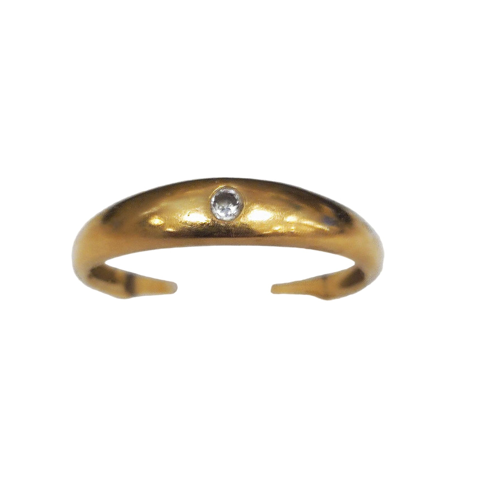Bague en Or jaune 18K - Taille 56
