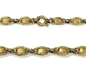 Collier Ras du Cou en 2 Ors 18K