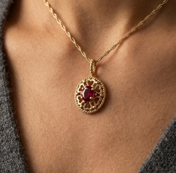 Pendentif en Or Jaune 18K - 1.39 Grs