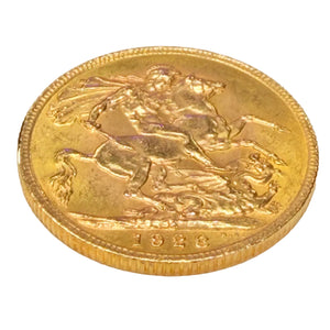 Pièce Souverain 1928 en Or Jaune 22K - 7.99Grs