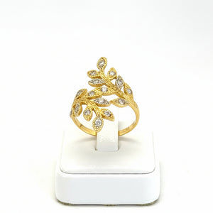 Bague en Or Jaune 18 K - Taille 55 - 4.71 G