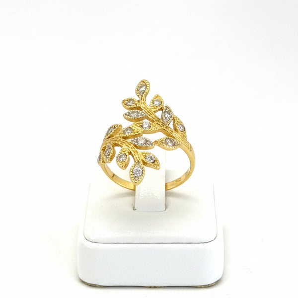 Bague en Or Jaune 18 K - Taille 55 - 4.71 G