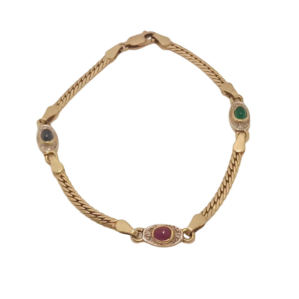 Bracelet en Or jaune 18K - 5.67G