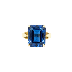 Bague en Or Jaune 18k - Taille : 55