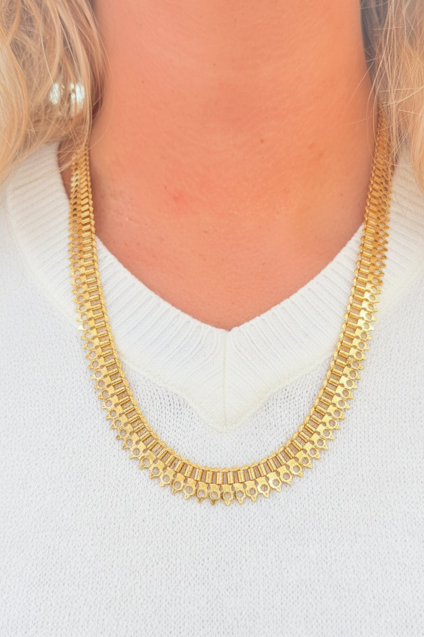 Collier en Or Jaune 18k - 31.79 Grs