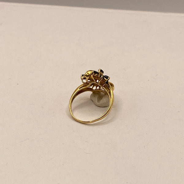 Bagues en Or Jaune 18K Taille-51