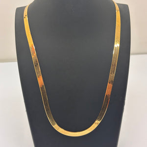 Collier ras du cou en or jaune 18K 10.95 Grs