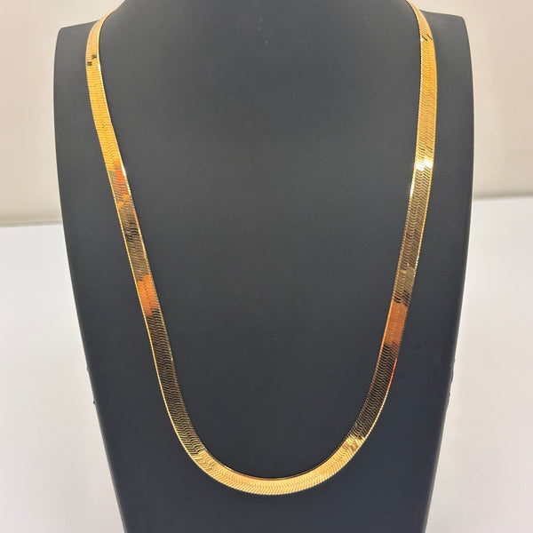 Collier ras du cou en or jaune 18K 10.95 Grs