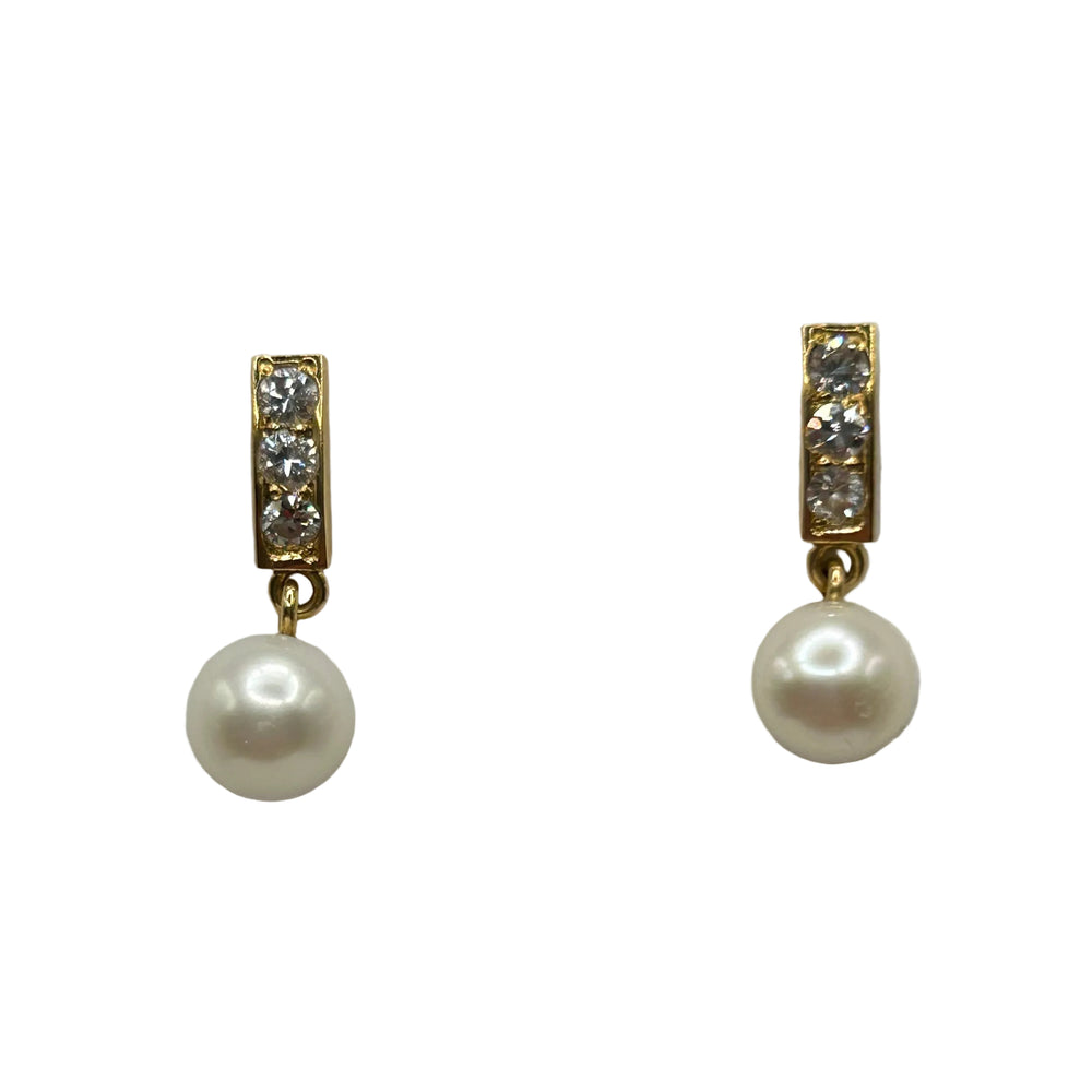 Boucles d'oreilles en Or Jaune 18K