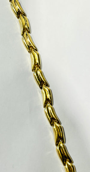 Bracelet Maillon Or Jaune 18 K - 11.22 G