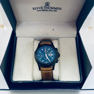 Montre Revue Thommen Air Speed 16071.6 2020 Comme Neuve